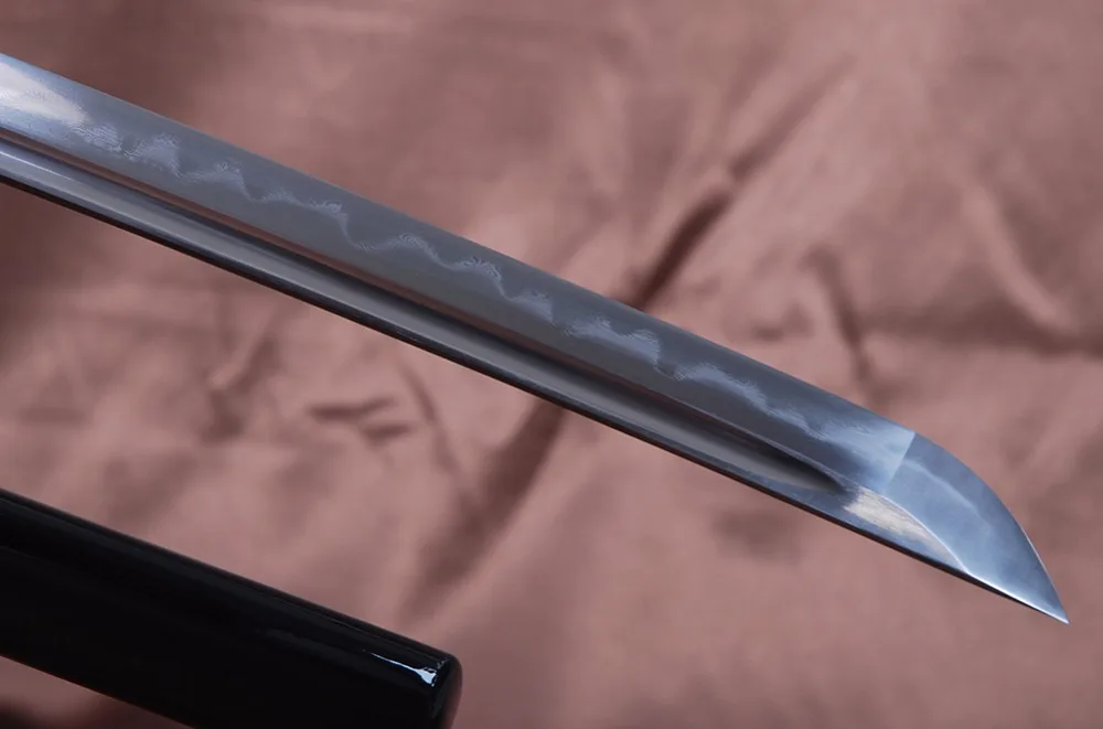 

Brandon Swords Handmade Clay Tempered Samurai Katana Folded Steel 32768 Layers Sharp Full Tang Japanese Sword Good Present