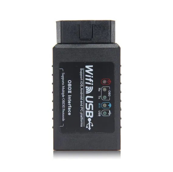 Новинка 2017 обновленный сканер ELM327 с Wi Fi USB диагностический инструмент ELM 327 OBD ii