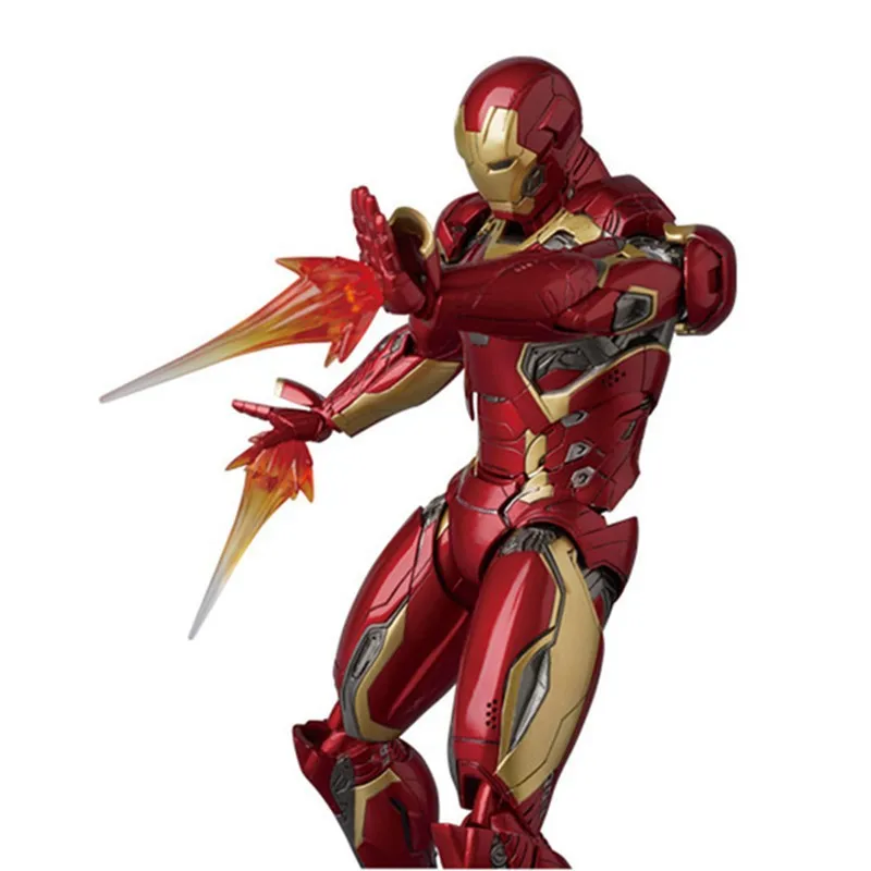 Горячая продажа MAFEX NO.022 Железный человек Mark MK 45 ПВХ фигурка игрушка Коллекционная