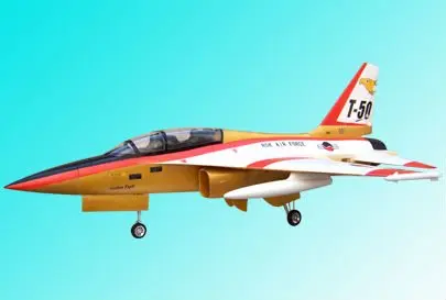 Уникальная модель Электрический радиоуправляемый самолет комплект 70 мм T 50 Jet