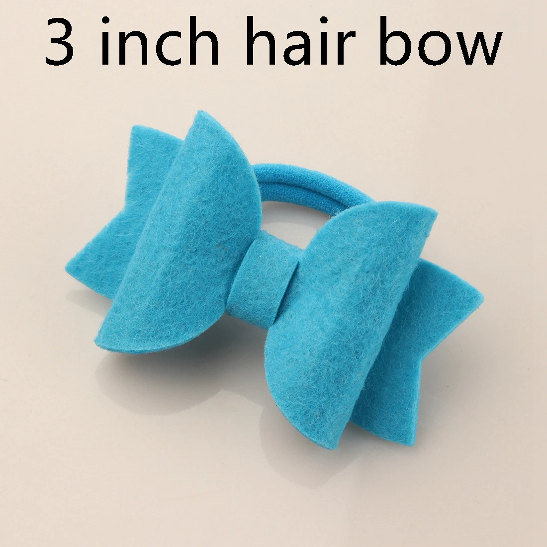 non woven-19 1 PC Child Hair Bow Tie Elastic Hair Band Glitter Hairbow Rope Rainbow Sequin Sparkly 3 Inch Bows Mermaid Girls Sweet Headwear - Цвет: non woven-19