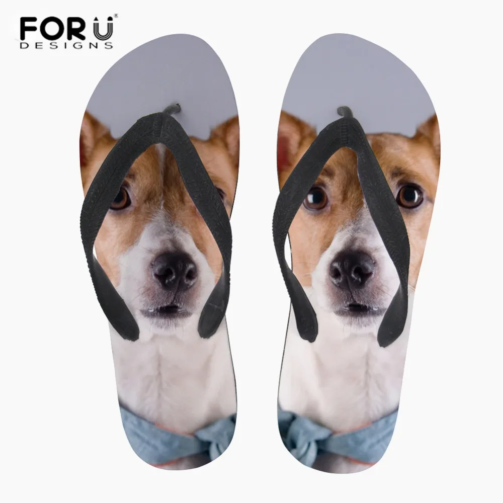 FORUDESIGNS/модные летние пляжные вьетнамки женские шлепанцы на плоской подошве милые