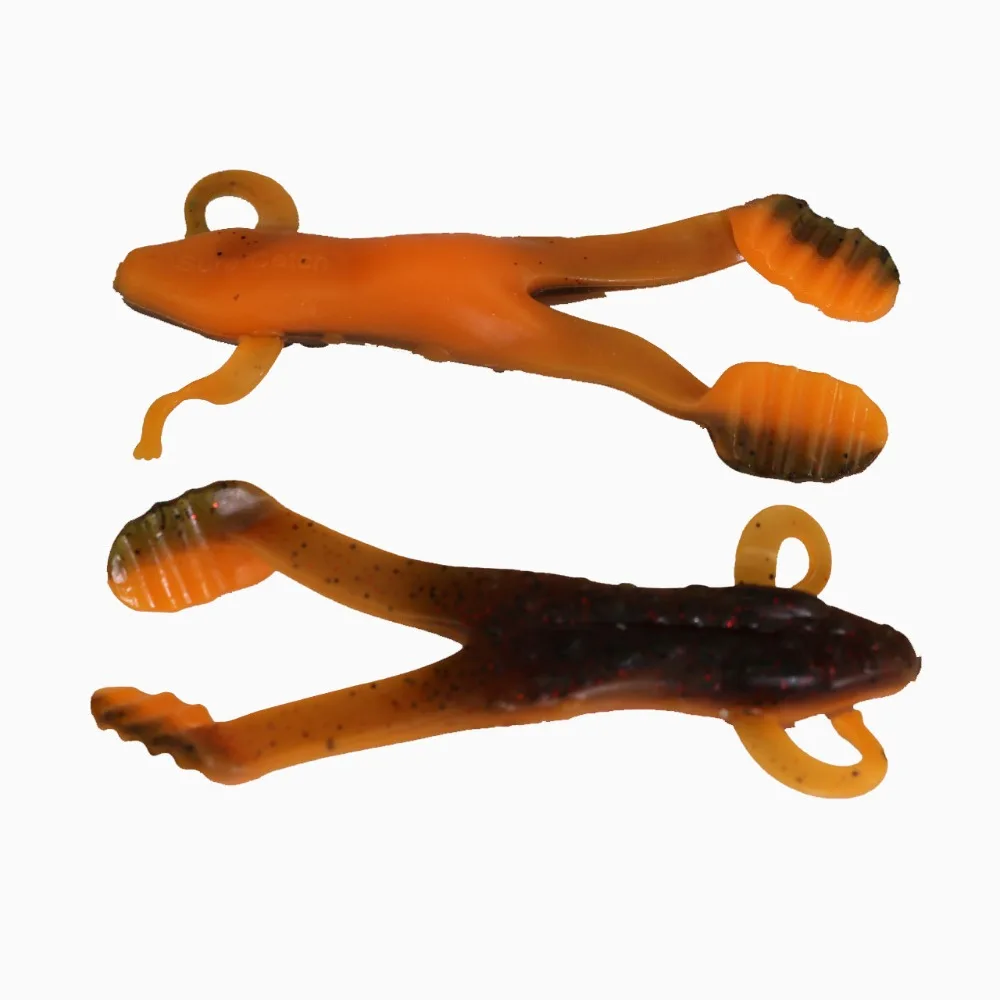 

BassLegend Soft Plastic Frog Odor Worm Buzz Frog Bass Lure 100mm/13.7g 4 Pcs