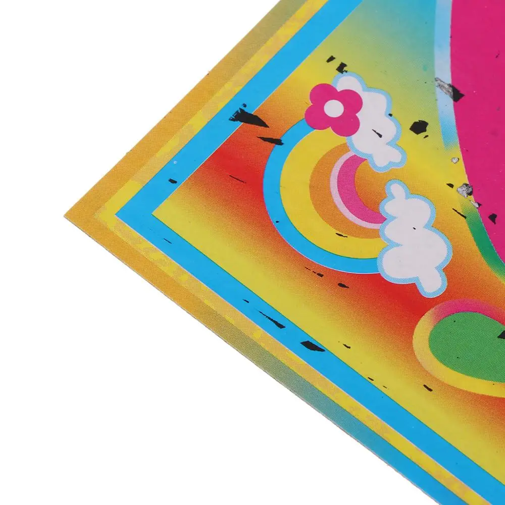 10 шт. с рисунком бумага для скретч Арта Волшебная рисования Рисование палка лего