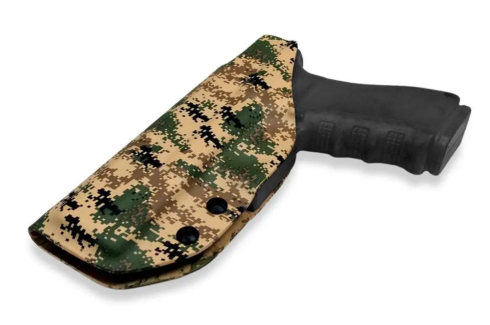 B.B.F Make MARPAT морской узор IWB KYDEX пистолет кобура для: Glock 19 17 23 26 28 43 P320 VP9 внутри скрытый кейс для пистолета