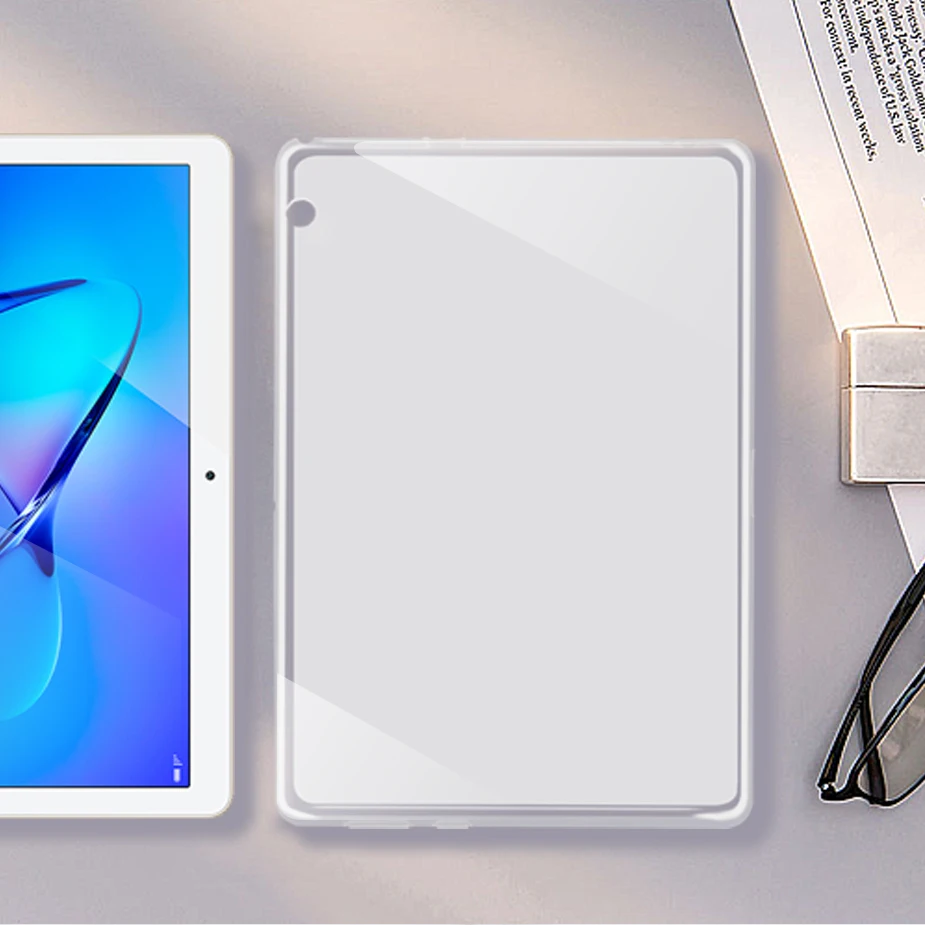 Силиконовый чехол KiKiss для Huawei MediaPad T5 10/T3 8/T3 7 3G Wi-Fi мягкий планшета tab media pad T1 T2 0 8 10 Pro