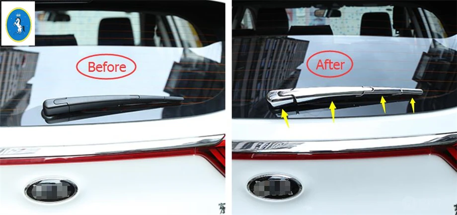 Автоаксессуары Yimaautotrims защитная рамка для заднего стекла накладка наклейки