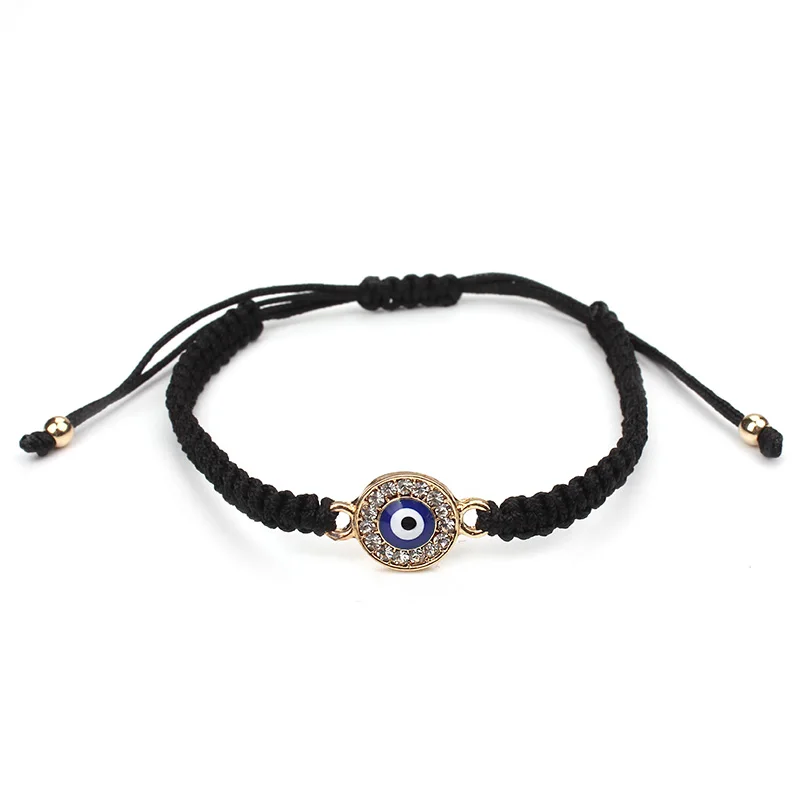 

Wish Card Lucky Red Black String Thread Bracelets Blue Turkish Evil Eye Charm Women Handmade Bracelets Fashion Jewelry Gift EY31