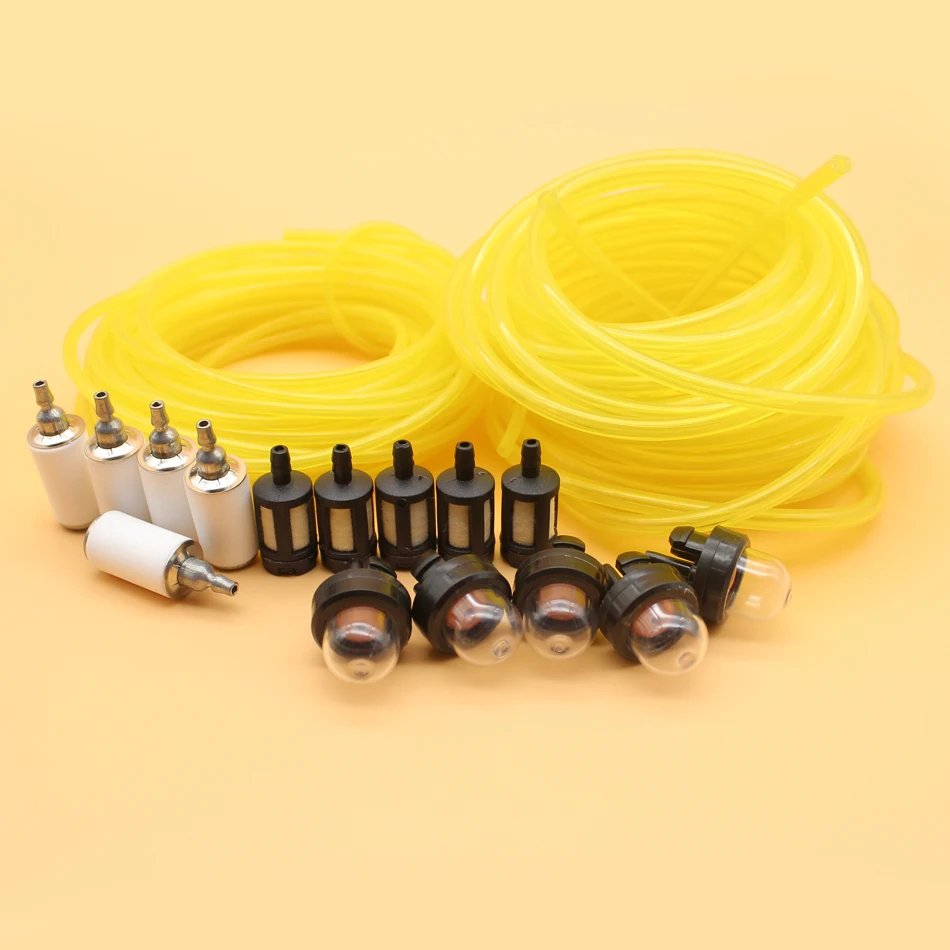 Набор трубок для бензиновых топливных линий 5 м (16 4 футов) набор фильтров триммера