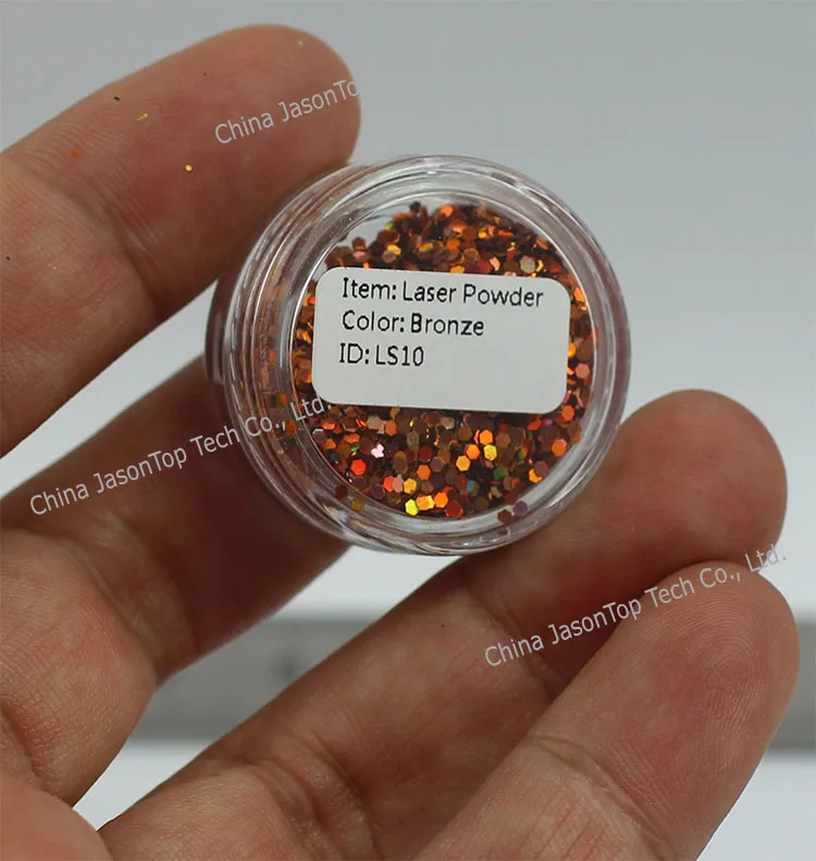 Лазерный порошок для ногтей шестигранный блестящий украшение полоски из ПВХ