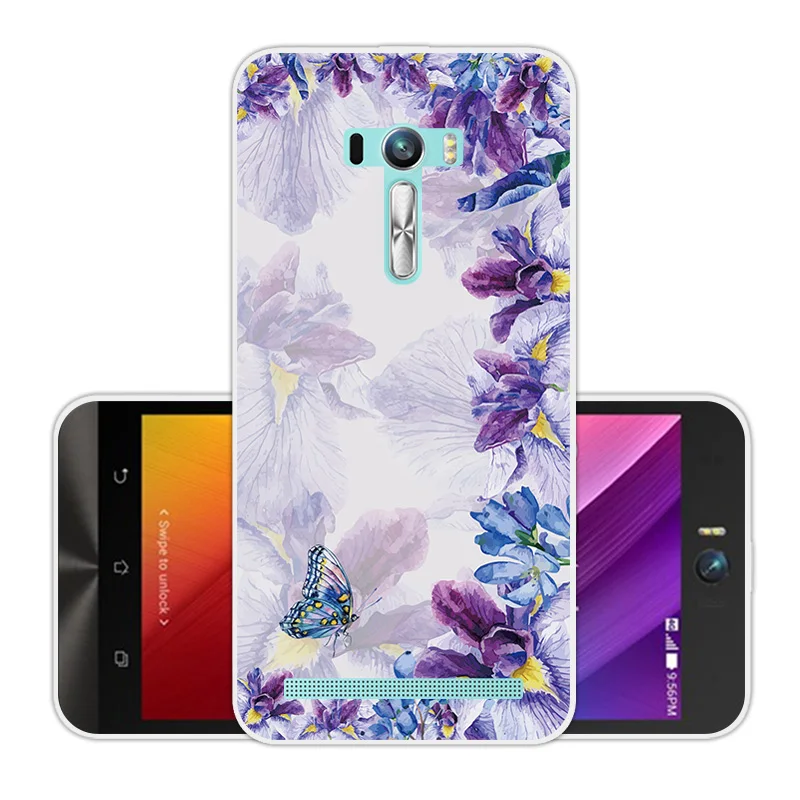 Силиконовый чехол для Asus Zenfone Selfie ZD551KL телефона из мягкого ТПУ 5 дюйма |