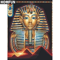 homfun full squareround drill 5d diy diamond painting egypt pharaoh embroidery cross stitch 5d home decor gift a02391