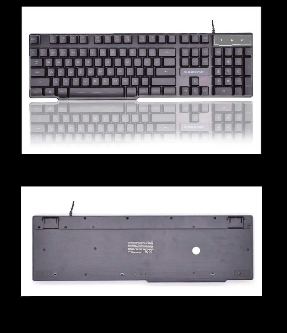 Клавиатура ПК Компьютерная игровая с подсветкой RGB механическая клавиатура на ощупь русский геймер USB Проводная 104 клавиш стандартная водонепроницаемая
