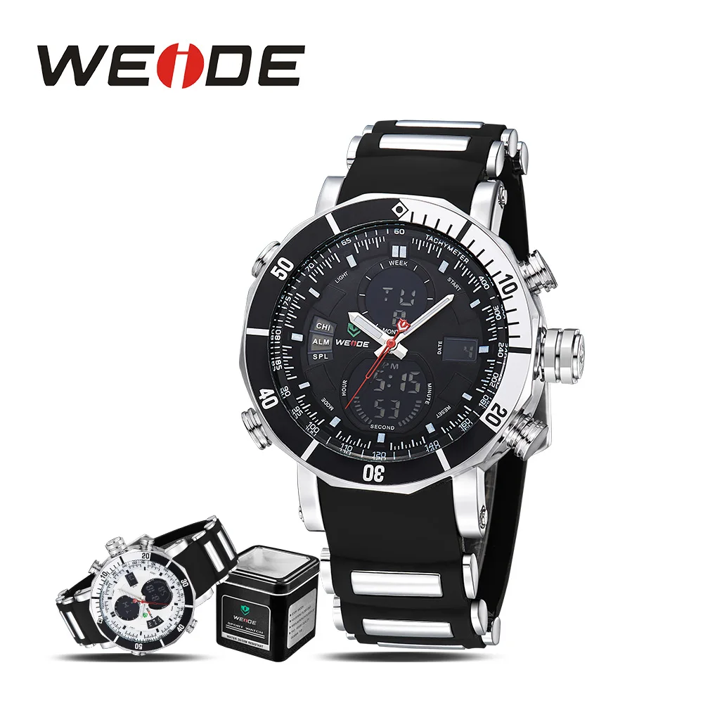 WEIDE ЖК Спорт водостойкой цифровой электроники Смотреть Наручные часы