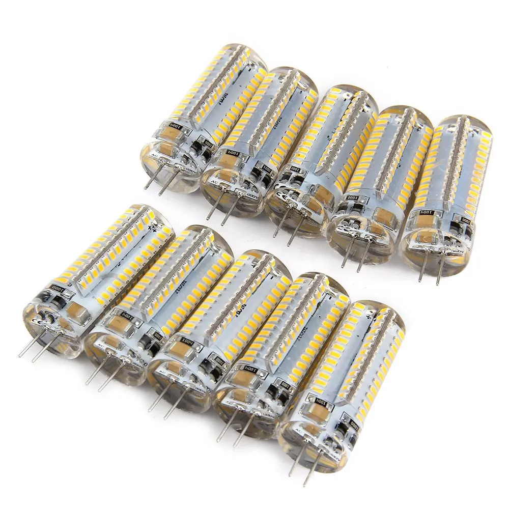 Бесплатная доставка 10 шт. 15 Вт G4 led SMD3014 96LED S 220V 240V g 4 Точечный светильник
