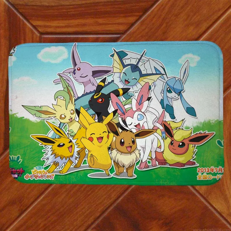 Напольный коврик POKEMON Pikachu Декор для спальни Аниме Манга 001|mat carpet|floor matfloor mat carpet |