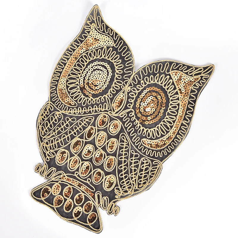 1 шт. в виде симпатичных животных птиц мотив Сова блесток вышитые железные