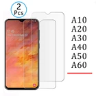 Защитное стекло, закаленное стекло для samsung a10a20a30a40a50a601020304050, 2 шт.