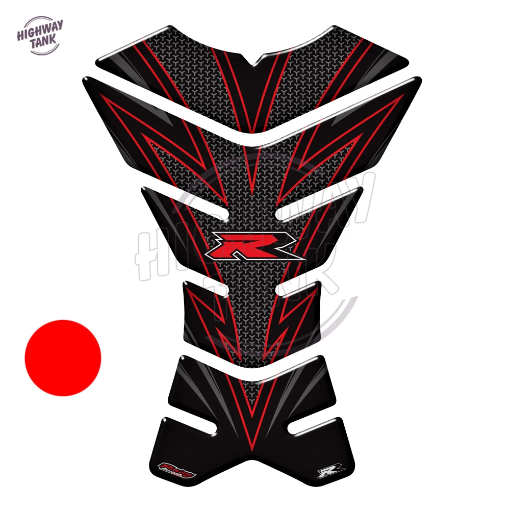 3D защитная накладка на бак мотоцикла Стикеры Мотокросс Tankpad чехол для Yamaha YZF R1 R3 R6 R1M MT03 MT07 MT09 MT10 TDM Стикеры s - Цвет: Красный