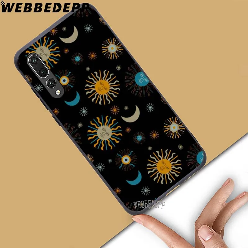 WEBBEDEPP Moon Tarot Divine мягкий чехол для Huawei Honor 6 7A Pro 7C 8C 7X 8X 8 9 10 lite Note | Мобильные телефоны