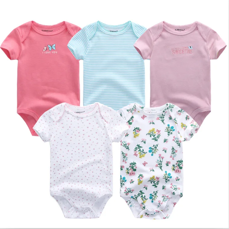 Roupa de bebe Единорог унисекс Одежда для новорожденных девочек для маленьких мальчиков одежды комбинезон боди Костюмы комплекты 5 шт. Fortnite платье для девочки боди одежда для новорожденных детская одежда