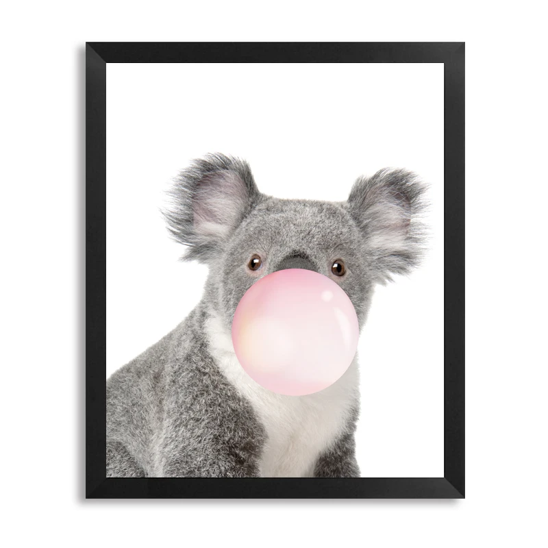 Mahuaf-a1303 непослушный медведь пузыри Сделай сам картины маслом по номерам животных