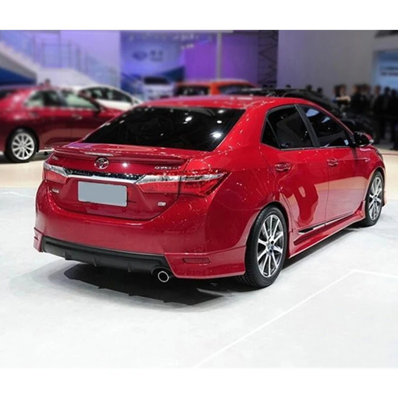 Комплект заднего бампера для Toyota Corolla 2014 2015 2016 год новый задний спойлер кузов