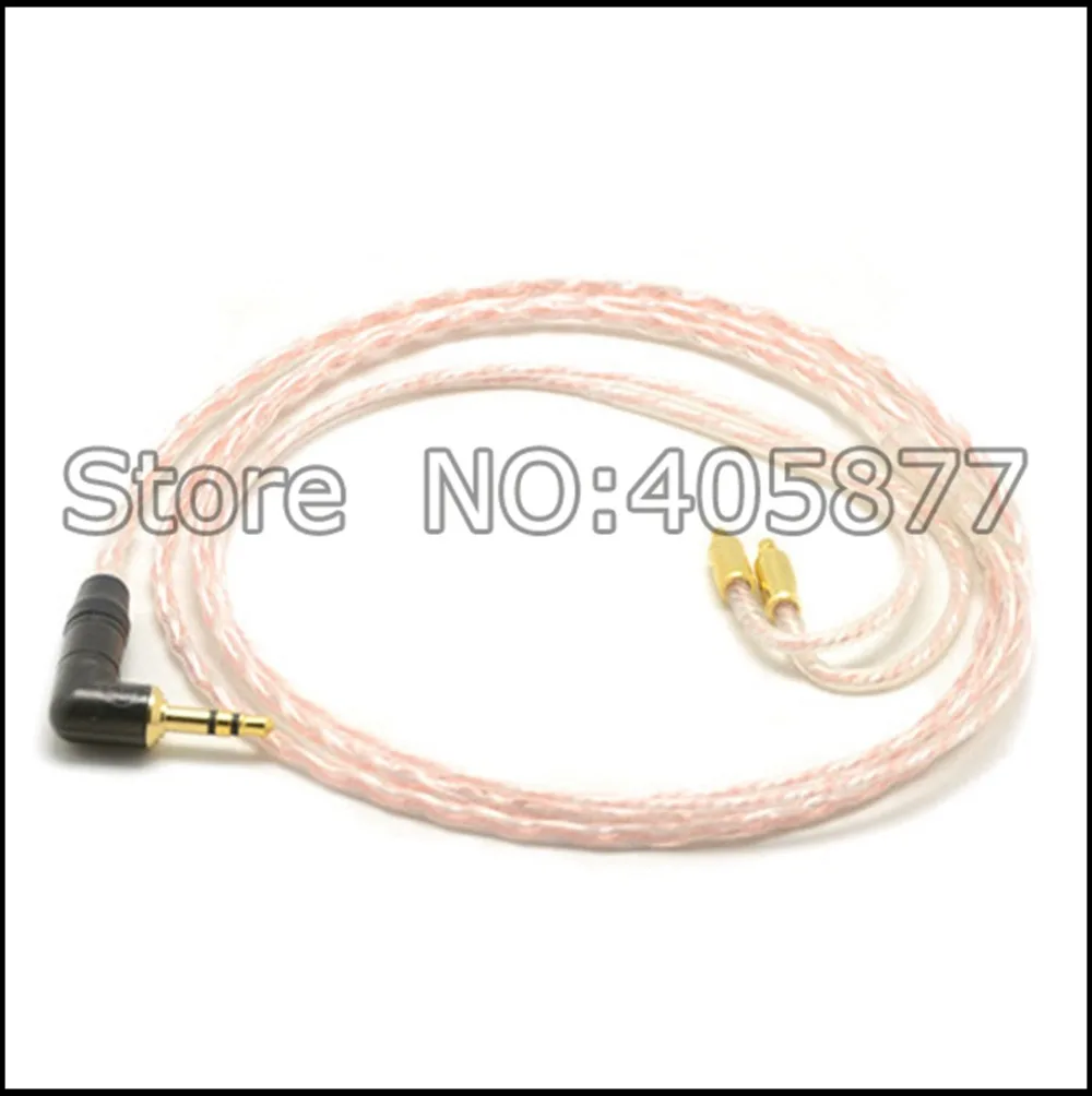 

High quality copper and silver mixed braid headphone upgrade cable for se215 se315 se425 se535 se846 ue900s UE/ue900s fx850