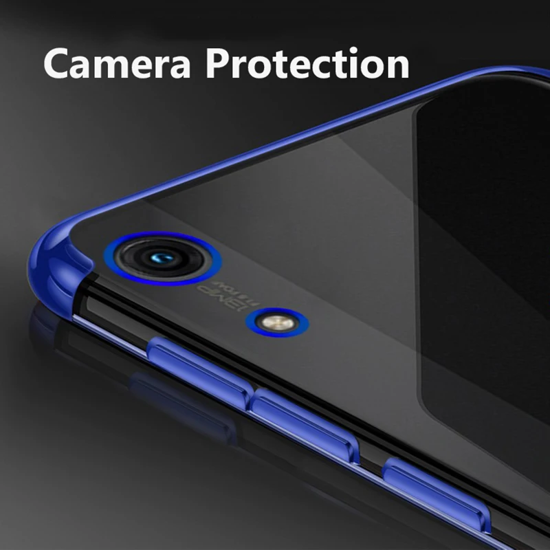 Чехол для Huawei Honor 8 S Мягкий роскошный мягкий силиконовый прозрачный чехол с