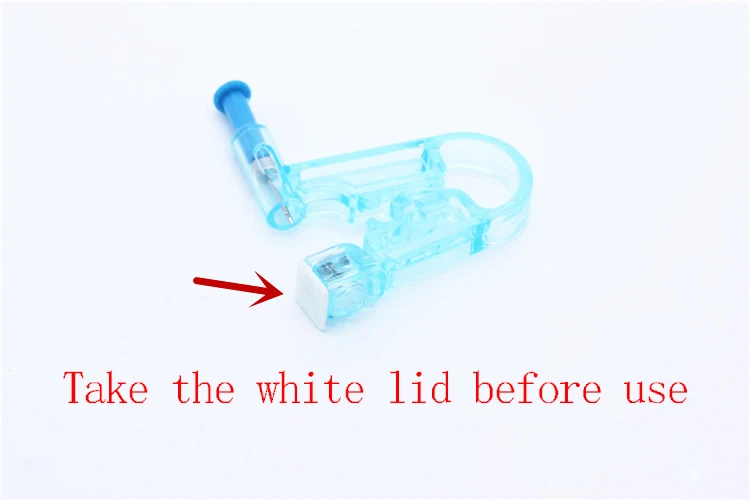 Инструменты для Пирсинга Ушей одноразовые пушки Для с белым камнем без