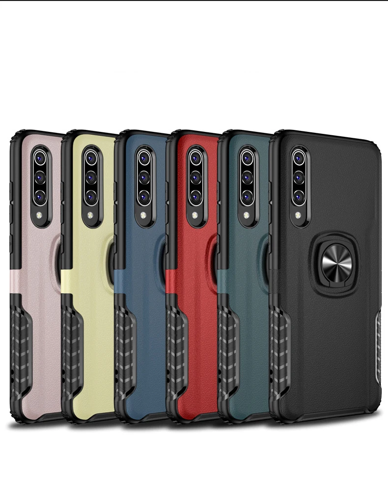 Yeuzoe For Xiaomi Mi 9 se Case Luxury Metal Ring Car Stand Silicone for Mi9 Phone Cover capa |