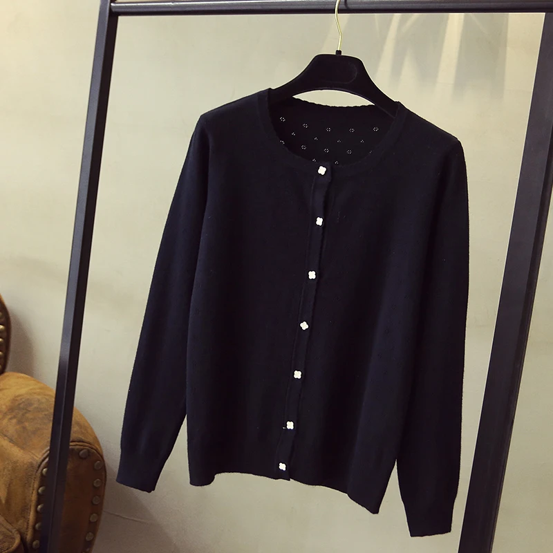 OHCLOTHING 2019 короткий дизайнерский тонкий кардиган Женская Солнцезащитная рубашка с