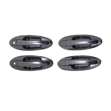 Черная Наружная ручка двери для HYUNDAI Sonata 02 05 2002 2003 2004 2005 FR:82660 3C000