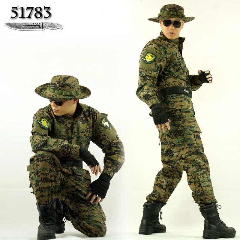 Outdoor military camouflage fans really suit male CP field training uniform | Мебель