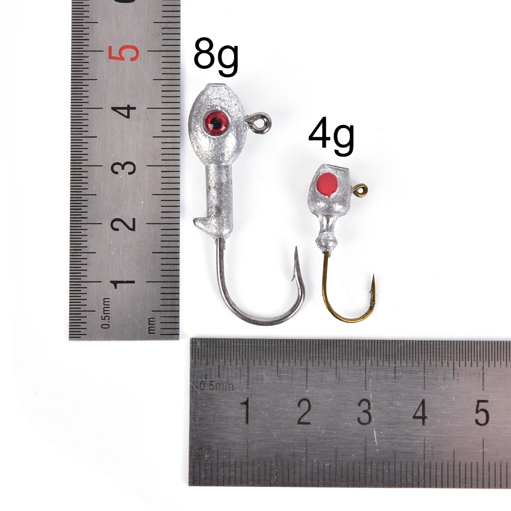 Рыболовная Приманка в виде червей 5 шт. рыболовный крючок Мягкая приманка