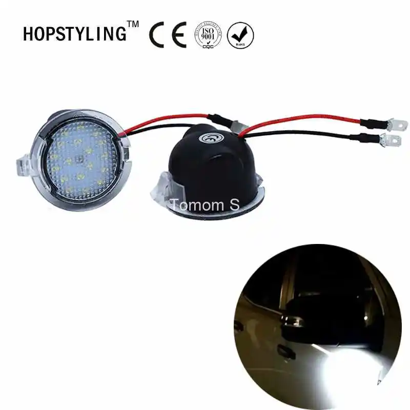 Hopstyling 2x Автомобильное Зеркало приветственные огни лампа высокой яркости светодиодные лужи огни для Ford Everest F-150 Fusion S-Max Flex EDGE