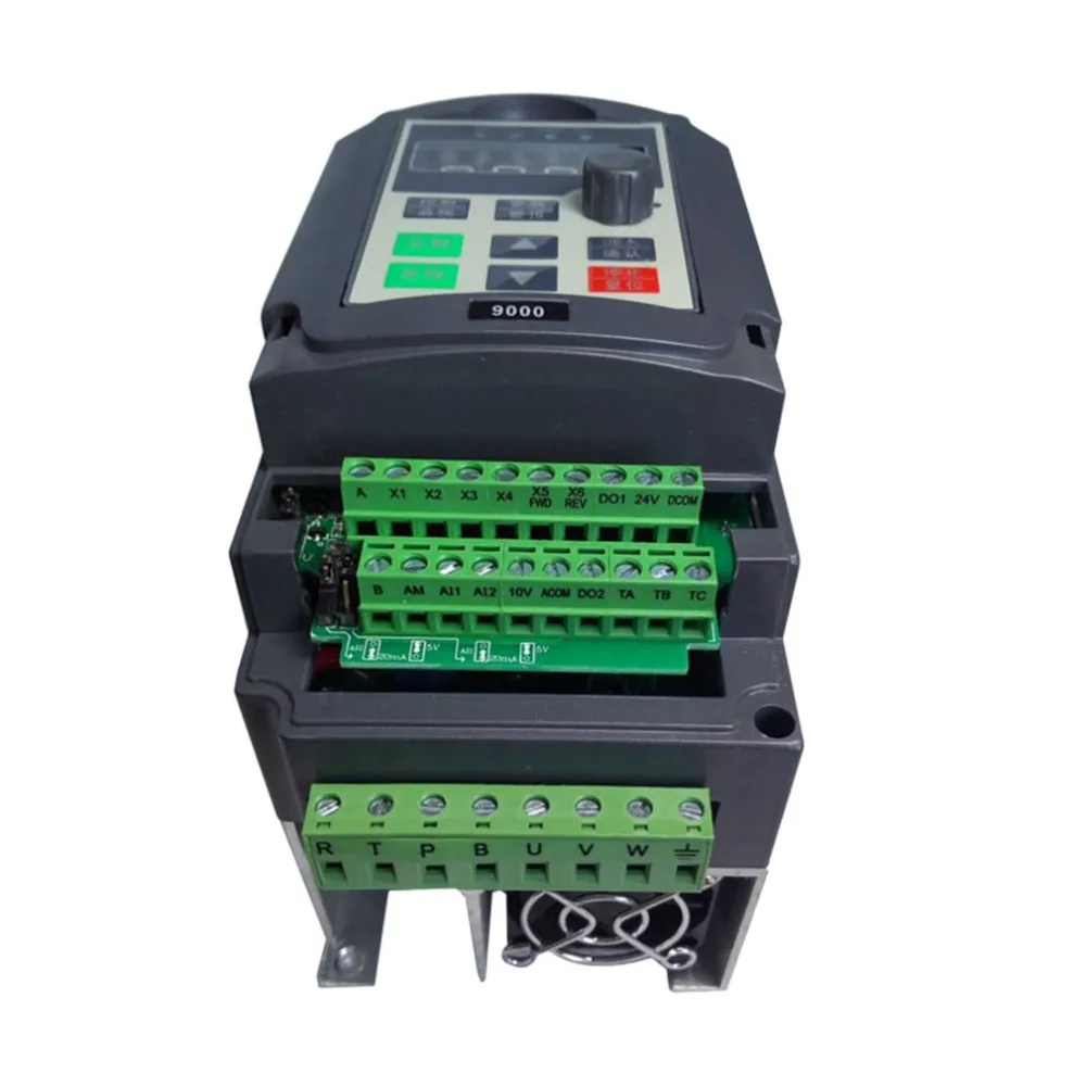 Mini Portable 0.75kw / 1.5kw-G 220V Single Phase Frequency Converter 3 Phases Output Inverter Built-in User Timer | Обустройство дома