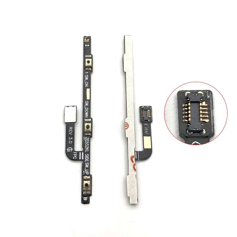 

Новая совместимая Кнопка питания для Asus Zenfone 3 ZE552KL ZE520KL ВКЛ./ВЫКЛ. Выключатель громкости соединитель гибкий кабель