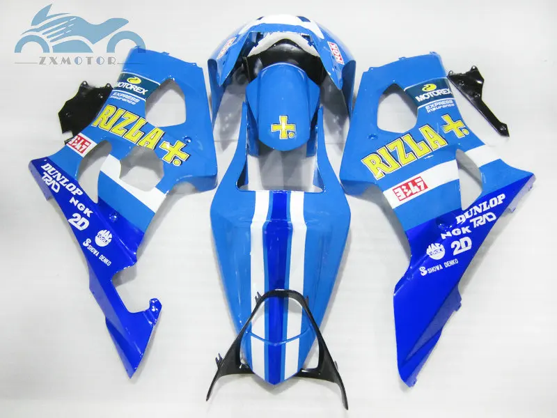 

Рынок запчастей абс пластиковые комплекты обтекателей для SUZUKI K3 GSXR1000 03 04 комплект обтекателей для спортивных гоночных автомобилей GSXR 1000 2003 ...