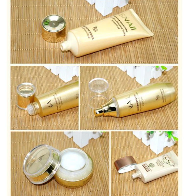 Улиточная эссенция увлажняющий отбеливающий набор для ухода за кожей крем лица BB