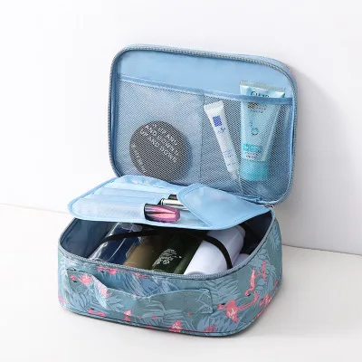 1B Модная сумка для путешествий из ткани Оксфорд, портативная косметичка для хранения, Дамская портативная многофункциональная Сумочка, мини косметичка, сумка для стирки - Цвет: 1B