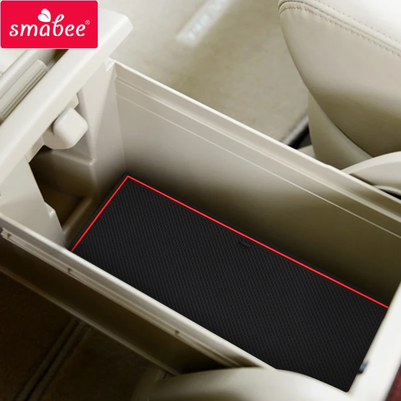 smabee Non-Slip Gate Slot Mat for TOYOTA Estima Previa 2006 - 2012 Mats Interior Accessories Rubber Door Pad Cup Holder |