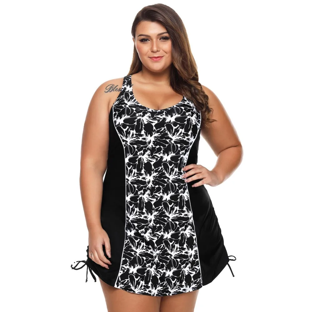 Для женщин без рукавов комплект бикини печати Купальник 2018 летние пикантные