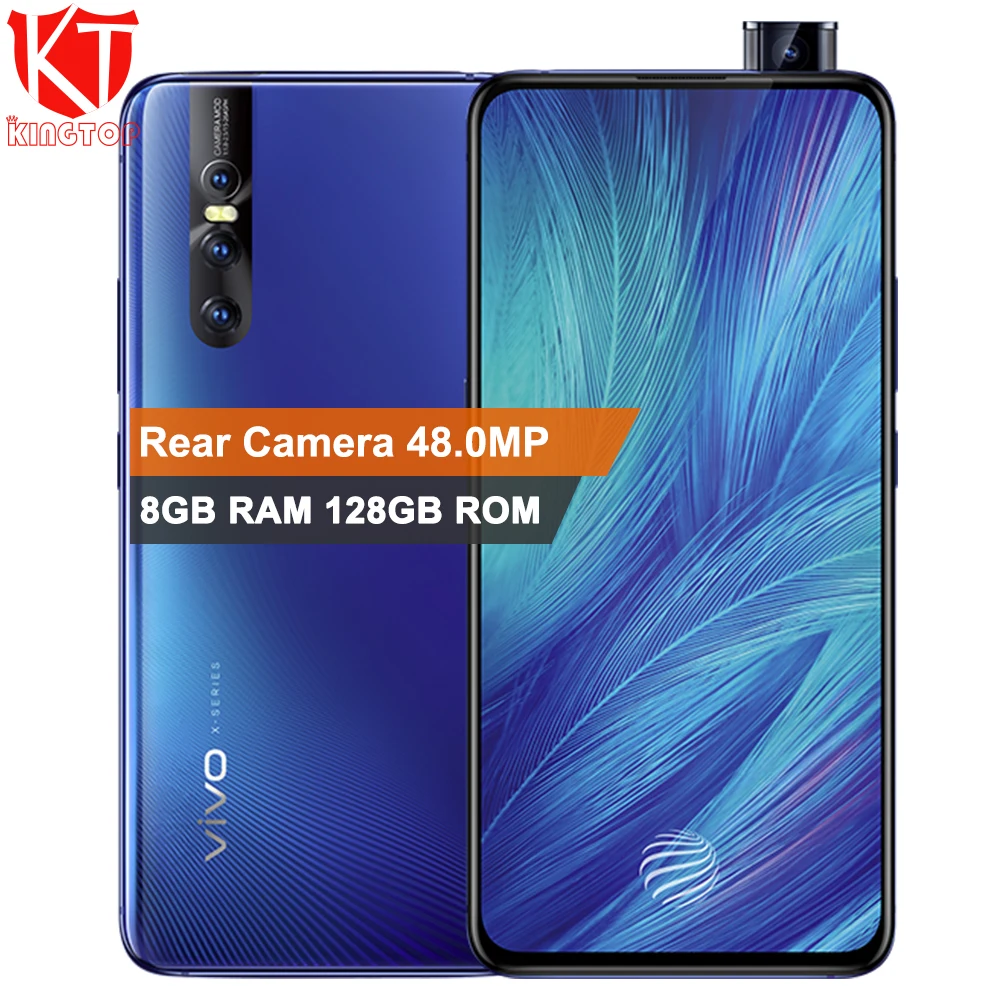 Vivo X27 Elevating Camera 48.0MP мобильный телефон 8 Гб 128 ГБ 6 39 &quotполноэкранный Восьмиядерный 4G