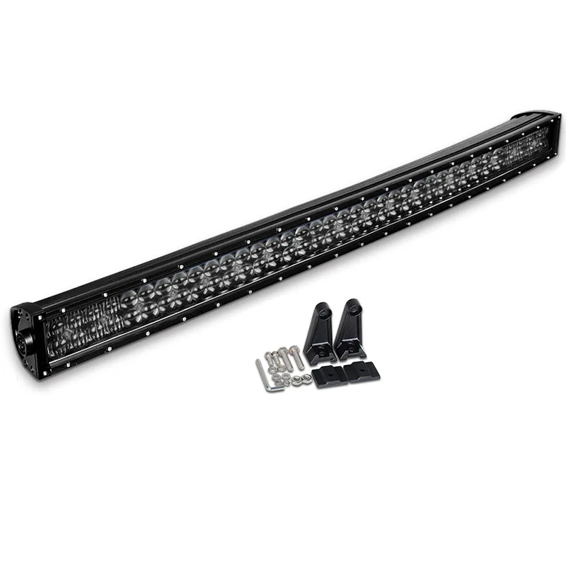 42in 400W light bar 5D 22 32 42 дюймов прямые синтетические волосы внедорожный светодиодный светильник бар 200W 300W 400W комбо луча СВЕТОДИОДНЫЙ светильник для джип автомобиль грузовик 4x4 ATV 4WD внедорожник - Цвет: 42in 400W light bar