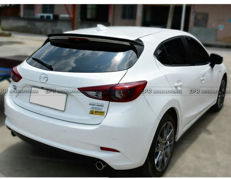 Автомобиль-Стайлинг углеродного волокна GV стиль задний спойлер (5 Дверь Люк