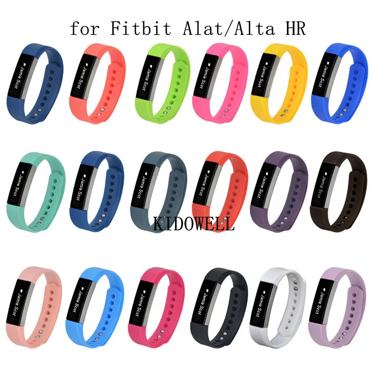 Лидер продаж! Красочный силиконовый сменный Браслет для часов S/L Для FitBit Alta/Alta HR Ремни Браслет замена аксессуары