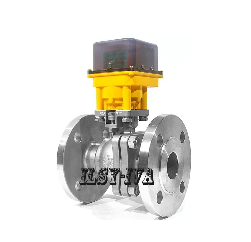 Двухходовой G1 1/2 &quotDC12V/24 V фланец из нержавеющей стали фиксированный