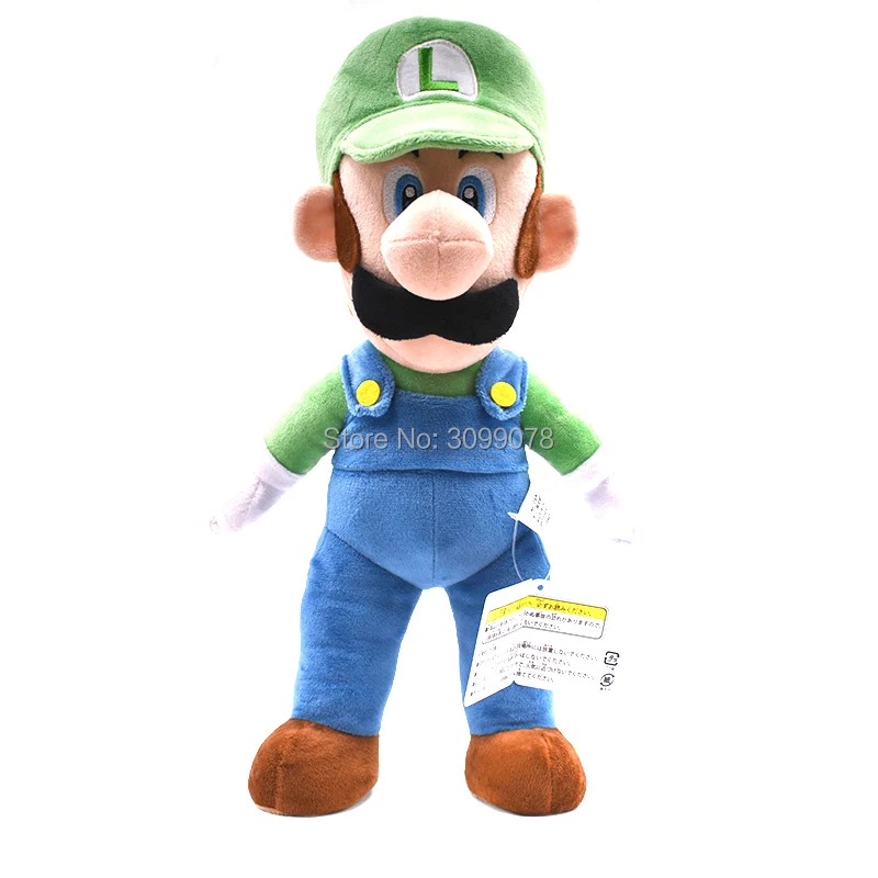 Super Mario 3 вида стилей Bros Марио Йоши Луиджи плюшевая фигурка Коллекционная модель Peluche Toy 34-41 см