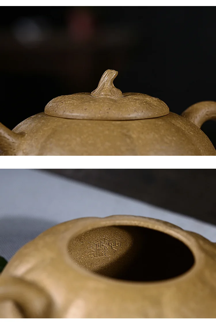 Чайный горшок из керамики, полностью ручная известная секция, глина, чайник для фруктов, кунг-фу, онлайн, чайный набор для путешествий, Подарочный Настой чайника